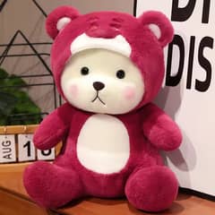 45 cm Lina Shibu Teddy Bear / hoodie bear stuff toy