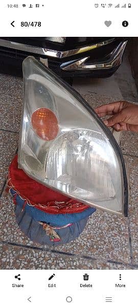 lights,number plate garnish with croum in ganion condition 2