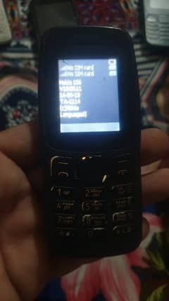 nokia 105 duel sims working 03254675868 whatsap  exchange possible 0