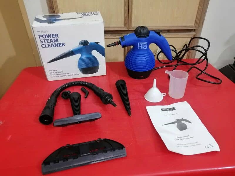 Home Living Hand Held Steam Cleaner with Accessories, Imported 0