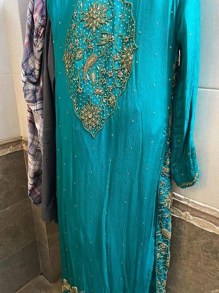 kaam wala suit for brides 5