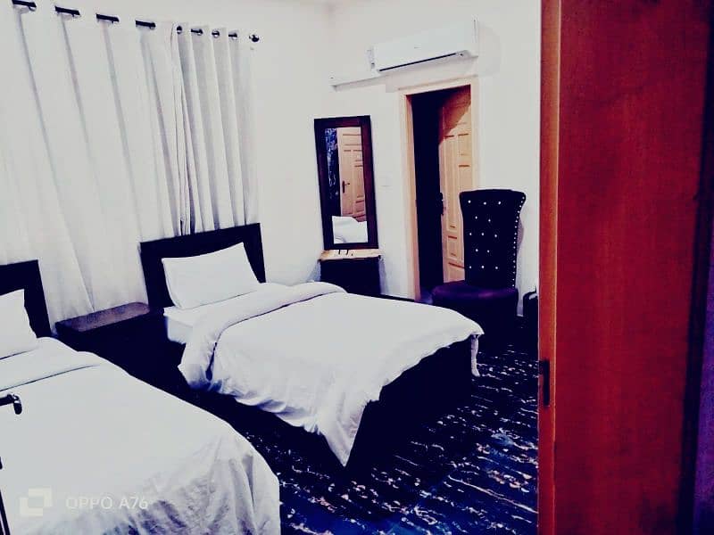 Room area available for rent  Guest house  G-6-1 and F-10 lslambaad 1