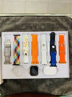 i20 Ultra 2 Max Suit 10 in 1 Smart Watch