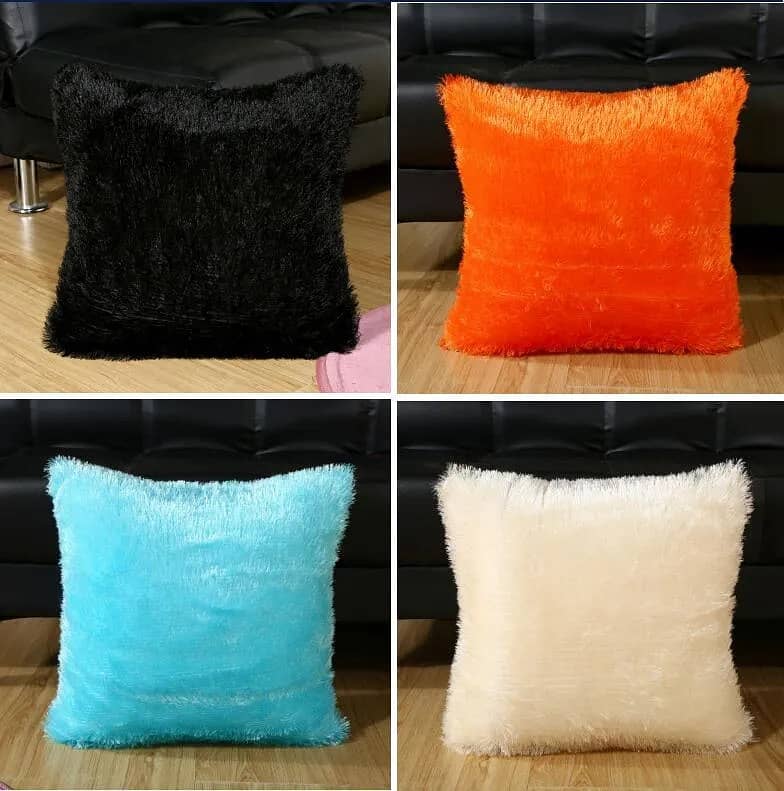 FLUFFY CUSHION COVER WITHOUT FILLING plush cushions 1