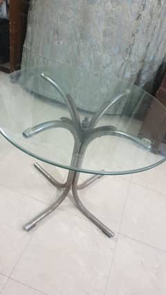 glass table round 12mm glass