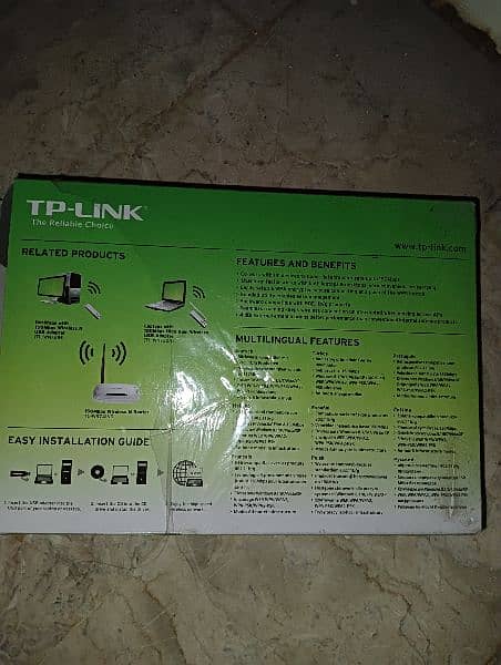 TP-Link WN 722n + Pulze Data Cable Type C Fast charging 3