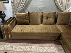 L-shaped sofa 7 seater