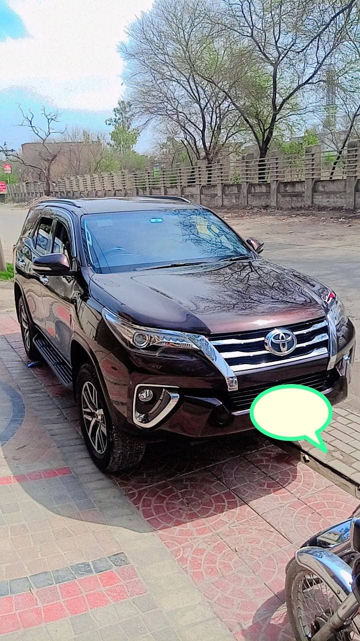 Fortuner 2017 model totaly genuine Serious person contact me 9