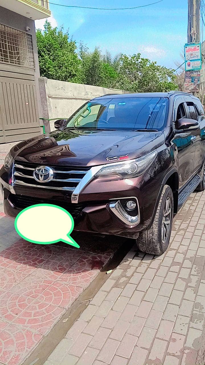 Fortuner 2017 model totaly genuine Serious person contact me 10