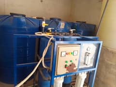 Complete water filter plant available for sale