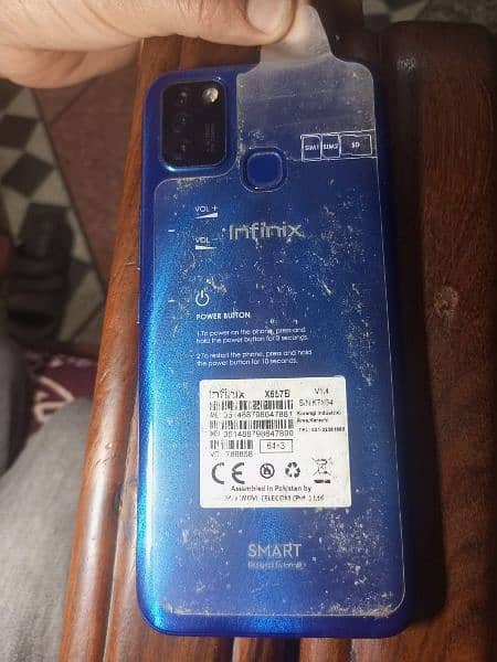 infinix smart phone urgent for sale 64gb 3ram charger o dabba bhi hai 1