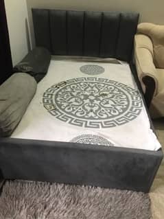 single bed poshish bed for sale 0