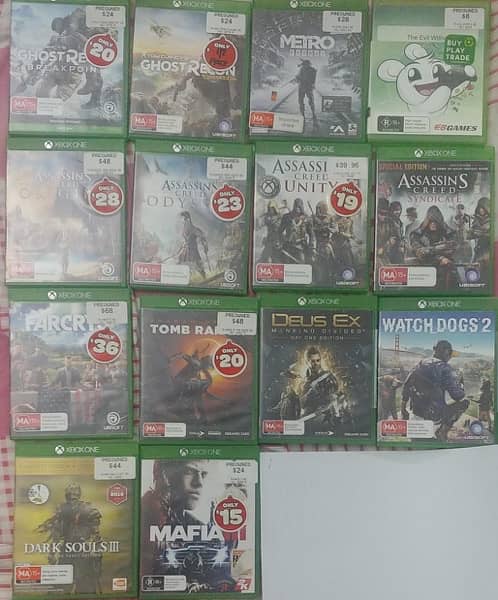Games for sale. read ad for prices 0