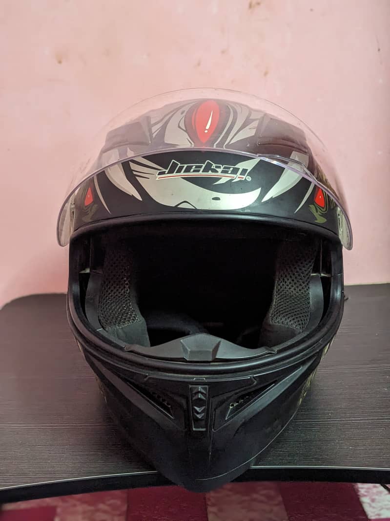 Jiekai JK316 Matt Jaw – DOT Certified  Dual Visor – Full Face Helmet 1