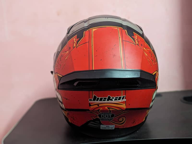 Jiekai JK316 Matt Jaw – DOT Certified  Dual Visor – Full Face Helmet 3