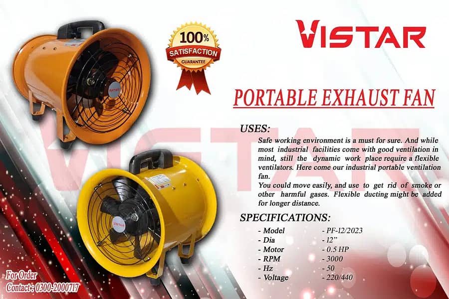 Portable Exhaust Fans 12 inches for industries heavy duty fans 0