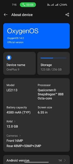 Oneplus 8T 12/256 condition 10/10