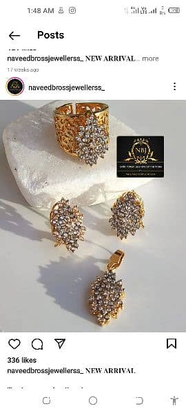 Gold plated Ring By Naveed wakeel 2