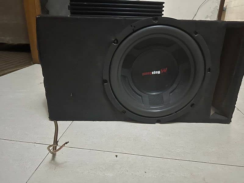 woofer and amplifier complete set 0