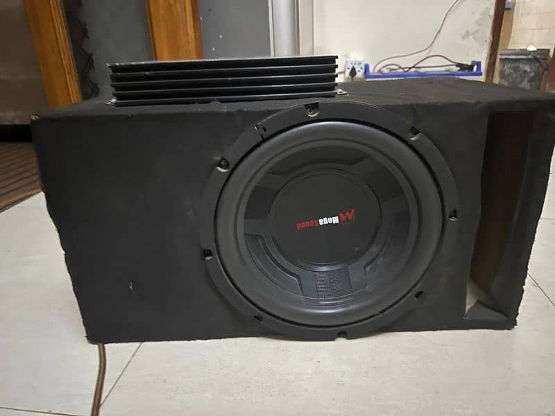 woofer and amplifier complete set 5