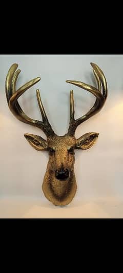 Deer wall piece