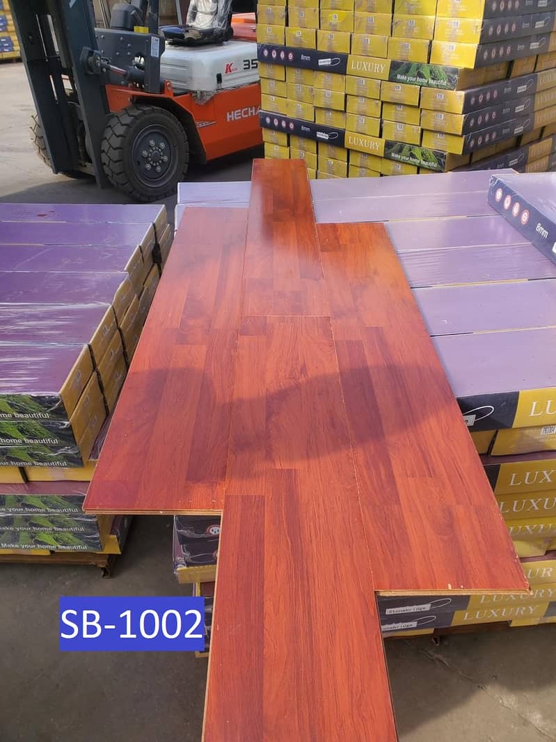 wooden floor Vinyl floor 3D wallpaper 1
