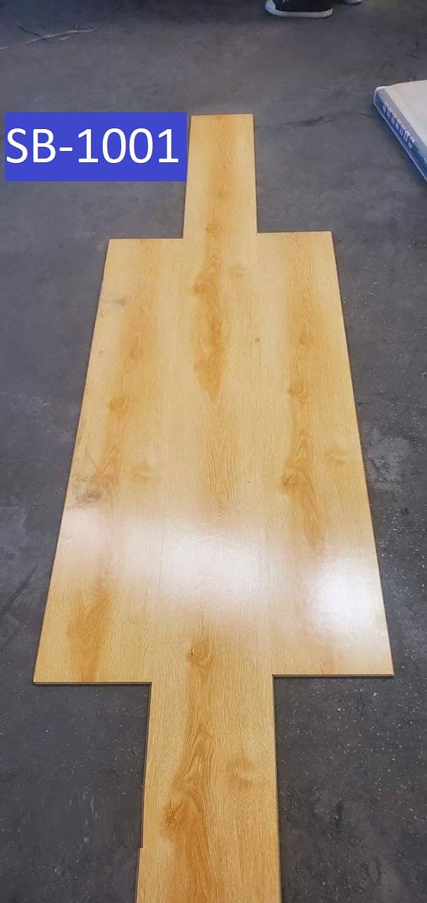 wooden floor Vinyl floor 3D wallpaper 4