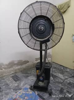 GFC Mist Fan Very Good Water Throwing Fan All Original 10/9 Condition