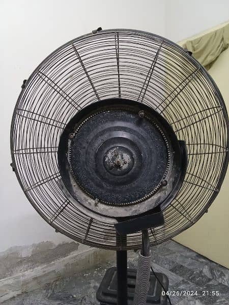 GFC Mist Fan Very Good Water Throwing Fan All Original 10/9 Condition 2