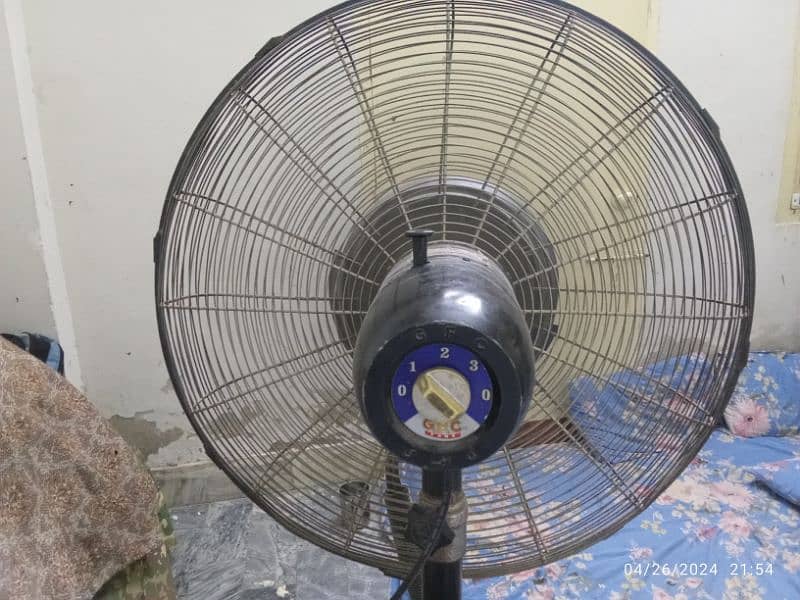 GFC Mist Fan Very Good Water Throwing Fan All Original 10/9 Condition 6