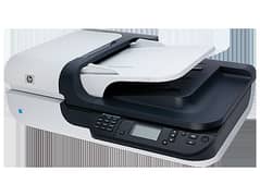 HP Scanjet N6350 Networked Document Flatbed Scanner 0