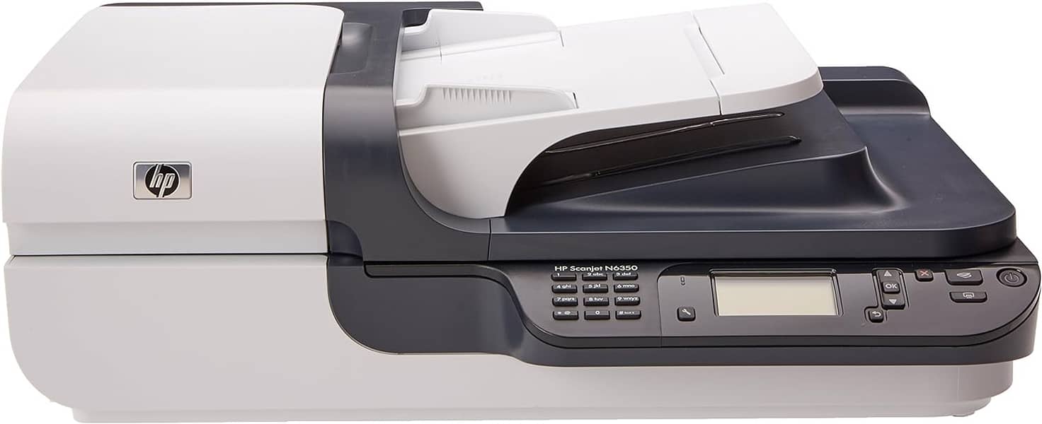 HP Scanjet N6350 Networked Document Flatbed Scanner 2