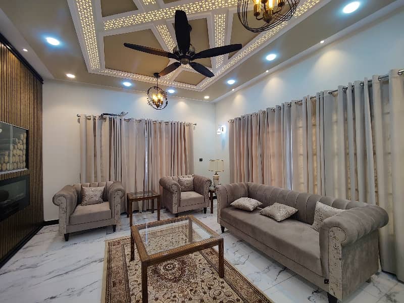 10 Marla Brand New Ground portion available for rent In Bahria town phase 8 Rawalpindi 4