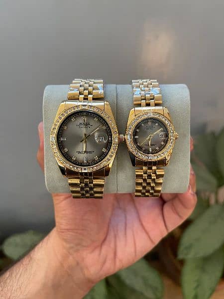 Top Quality Men Luxury pair watch with premium look 1