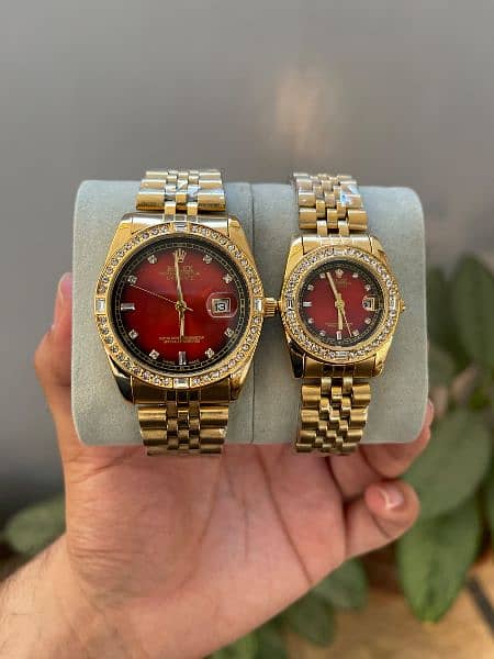 Top Quality Men Luxury pair watch with premium look 3