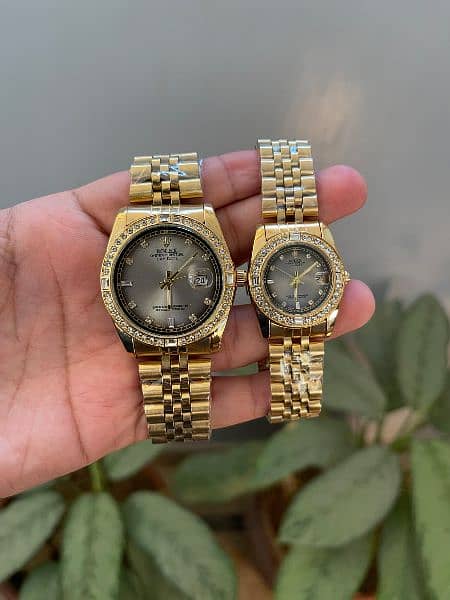 Top Quality Men Luxury pair watch with premium look 6