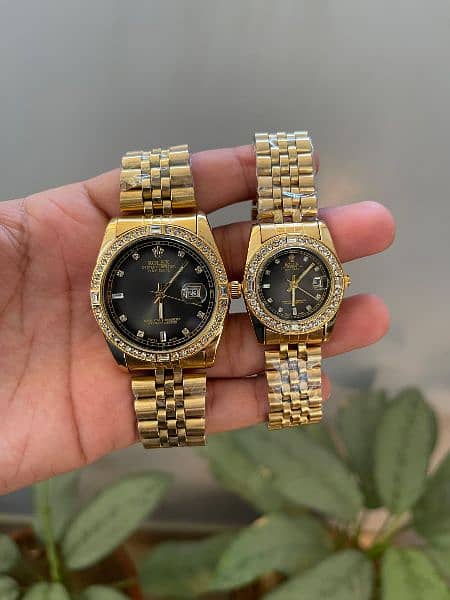 Top Quality Men Luxury pair watch with premium look 8