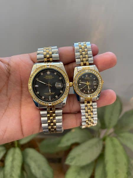Top Quality Men Luxury pair watch with premium look 9
