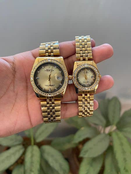 Top Quality Men Luxury pair watch with premium look 12
