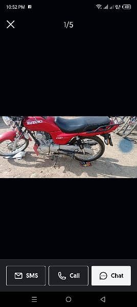 Suzuki motorcycle,GD 110 5
