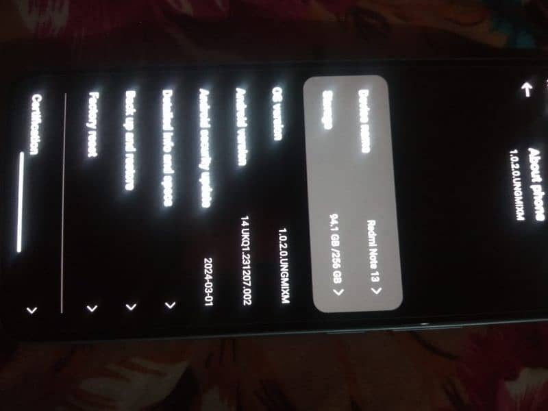 Xiaomi Redmi note 13 8/256 2