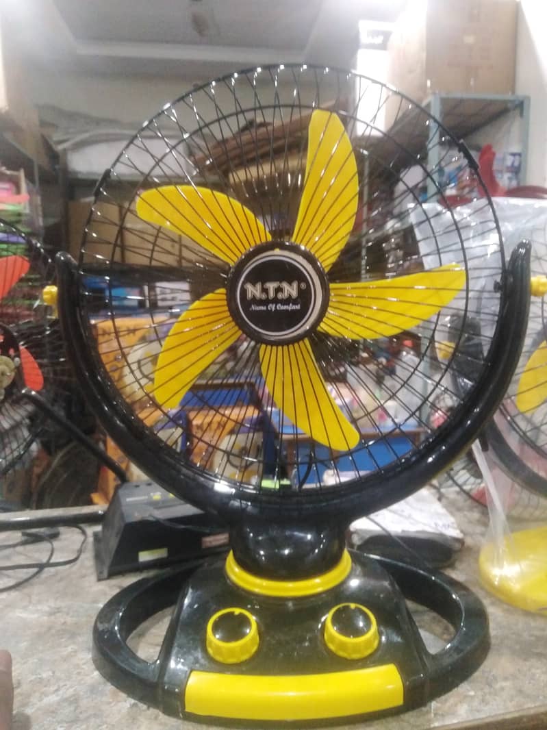 New Table Fan 12volt with 100% copper motor in best price(03024091975) 0