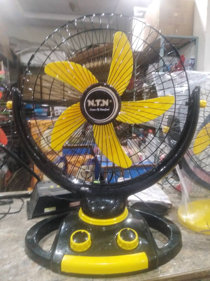 New Table Fan 12volt with 100% copper motor in best price(03024091975) 9