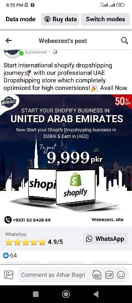 Shopify store creation service all over Pakistan 2