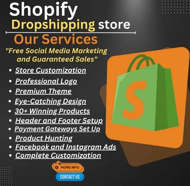 Shopify store creation service all over Pakistan 3