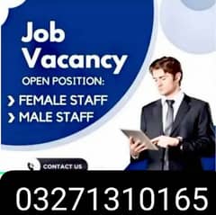 Staff required for office management.