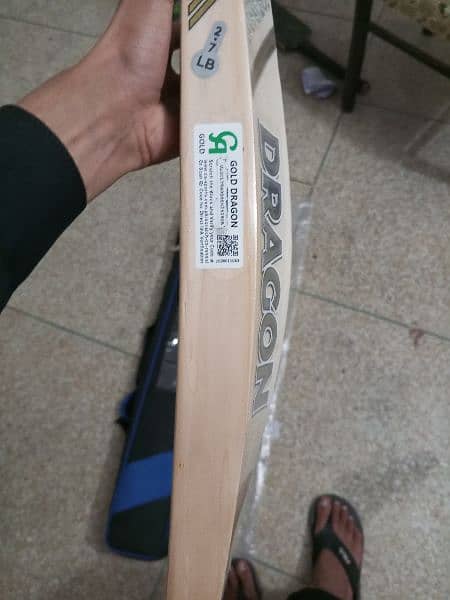 CA gold dragon hard ball cricket bat ( pin pack 100 percent original) 10