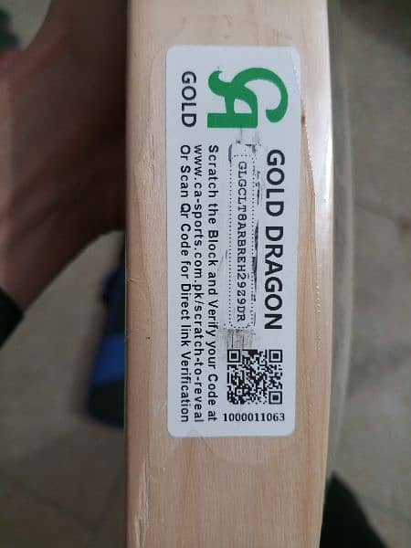 CA gold dragon hard ball cricket bat ( pin pack 100 percent original) 13