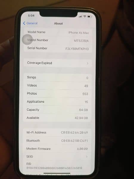 Iphone XsMax Pta approved 6