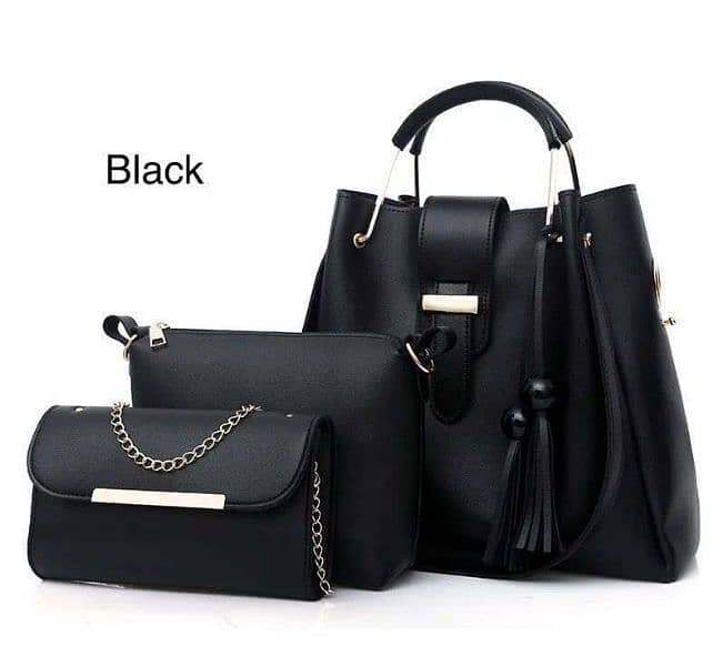 Ladies Hand Bags 3 in one 2